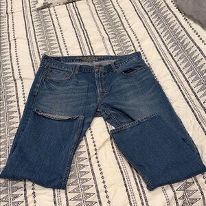 American Eagle Outfitters Relaxed Fit Blue Jeans